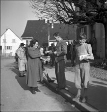 Homicide case Haberthur 1949: news vendor