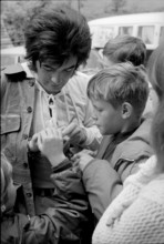 Pop star Barry Ryan in Lucerne 1969