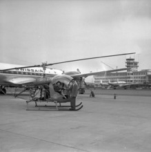 Miss Mac Factor visiting Zurich 1957