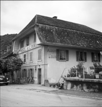 Hotel de l' Ours in Sugiez FR 1948
