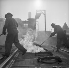Worker at Schlieren gasworks 1957