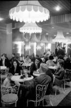 Cafe in the shopping center Spreitenbach, 1970