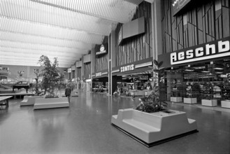 Shops in the Shopping Center Balexert, Geneva 1971