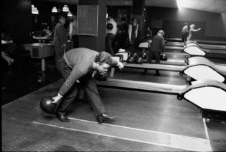 Bowling alley in the shopping center Spreitenbach, 1970