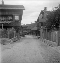 Residential buildings in Schwarzenburg BE, 1946