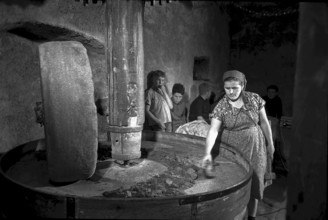 The 200 years old Oil mill Bottstein after renovation 1967