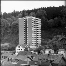 High-rise building ""Reussblick"" Lucerne, 1960