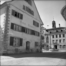 Hotel Traube Weinfelden 1957