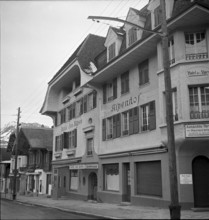 Hotel Alpenhof, des Alpes, Spiez 1951