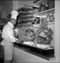 Geneva, Hotel du Rhone 1950