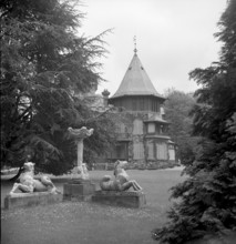 Dreilinden Castle in Lucerne, 1950