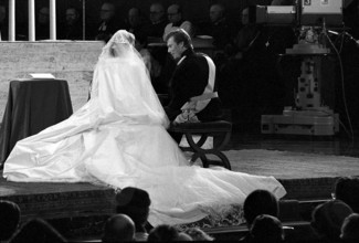 Wedding of Duke Henri from Luxembourg with Maria Teres Mestre, Luxembourg 1981