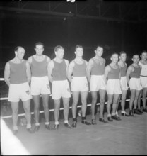 International meeting Switzerland-England at Hallenstadion 1947: the Swiss