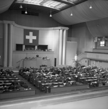 Swiss association for commercial professions delegate's assembly, Geneva 1957