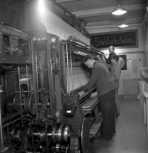 Technical college for embroidery, St. Gallen 1941