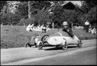 Soap-Box Derby in Chaumont, 1966