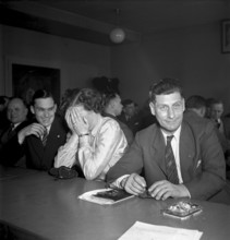 Swiss textile and factory worker's association assembly in Bienne 1949