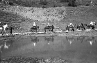 Journey on the occasion of centenary of first Cook travel through Switzerland, 1963