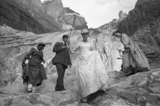 Journey on the occasion of centenary of first Cook travel through Switzerland, 1963