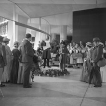 Journey on the occasion of centenary of first Cook travel through Switzerland, 1963