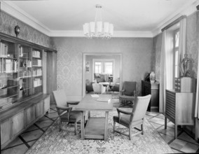 The FIFA headquarters on Hitzigweg 11 in Zurich 1955