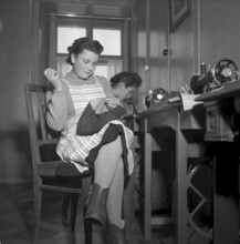 chool for farmer, Schiers 1954