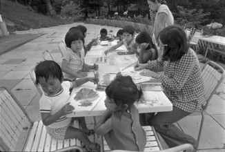 Terre des hommes"" takes care of children from Asia, Massongex VS, 1973