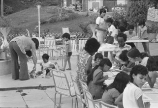 Terre des hommes"" takes care of children from Asia, Massongex VS, 1973