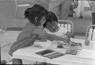 Terre des hommes"" takes care of children from Asia, Massongex VS, 1973