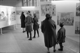 Information exhibition on UNICEF created by pupils, Zurich 1967