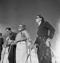 Skiers, Arosa 1938