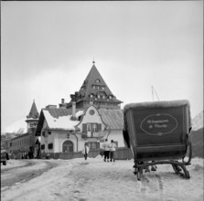 St. Moritz, Palace hotel, 1954