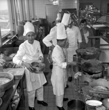Chinese Food Festival in the airport restaurant, Zurich 1969