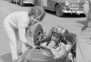 Hill climb race St-Ursanne-Les Rangiers 1965: winner Jo Siffert
