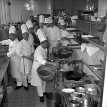 Chinese Food Festival in the airport restaurant, Zurich 1969