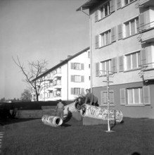 Children's playground in Lucerne 1953