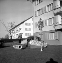 Children's playground in Lucerne 1953