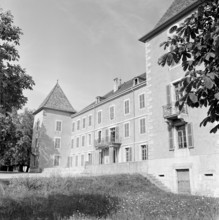 Dardagny Castle near Geneva, 1961