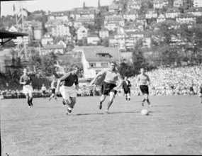 International match Switzerland - Holland, Zurich, 1954