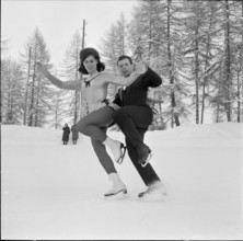 Ice Dance Swiss Championship 1963 Flims: Fornachon/Pichard win