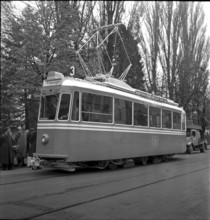 New cars fur tram number 3, Zurich 1939