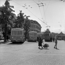 Farewell party for the tramway Thun-Steffisburg 1958