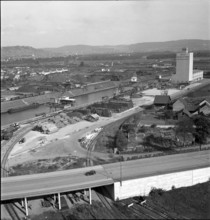 Rhine port Basle 1948
