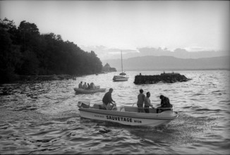 Shipping accident on the Lake Lemon near Thonon-les-Bains, 1970: Excursion ship sunk, 6 dead people