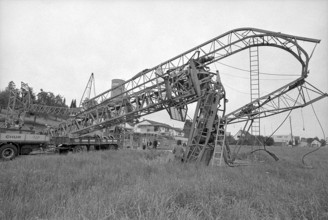 Crane accident in Wadenswil, 1972