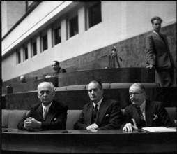 Last League of Nations session at Palais des Nations, Geneva 1946