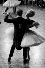 Ballroom Dance ECH at Zurich Kongresshaus 1971. winners Hurley/Saxton