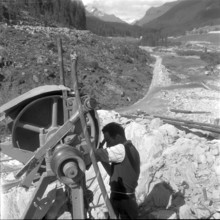 San Bernardino pass road 1959
