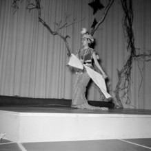 Indonesian dances at Ethnography Museum in Neuchatel 1957