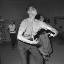 International holiday dance course at Zurich city theatre 1952. teacher
